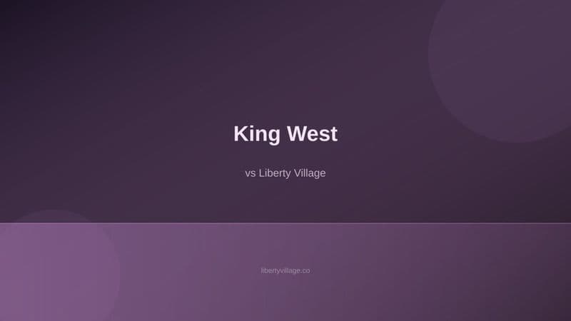 King West neighborhood