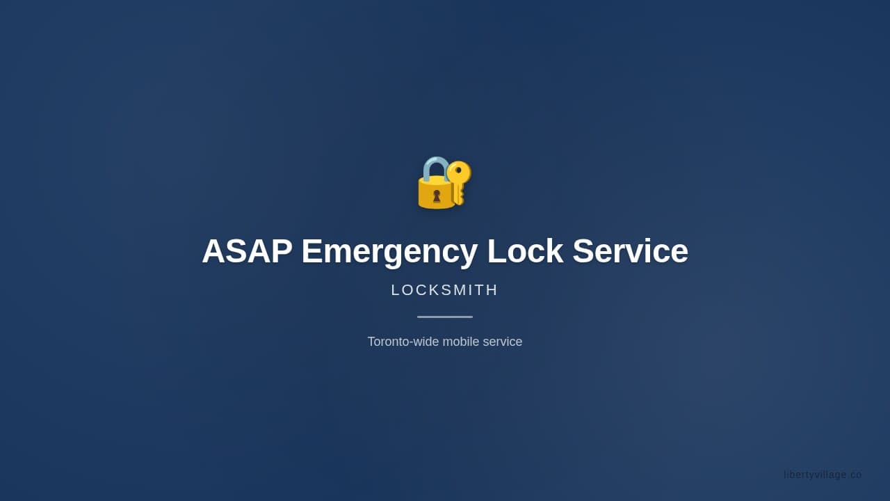 ASAP Emergency Lock Service